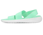 Crocs Women's LiteRide Stretch Sandals - Neo Mint/Almost White