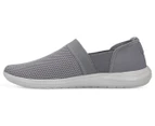 Crocs Women's Reviva Mesh Slip On Sneakers - Smoke/Pearl White