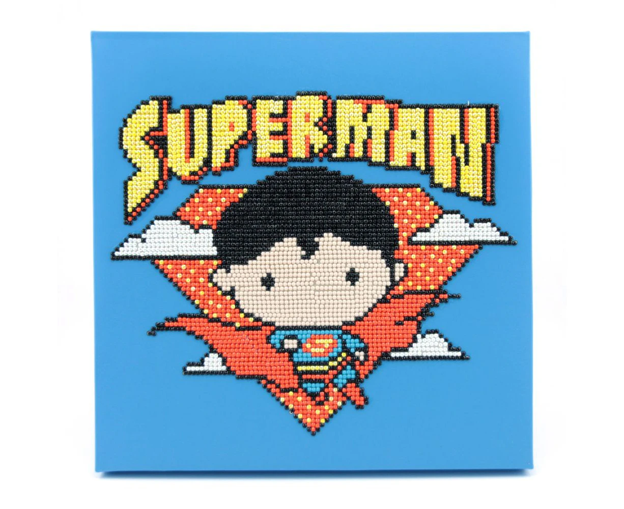 Diamond Dotz DOTZBOX SUPERMAN DDB.007, 5D Diamond Painting Kit