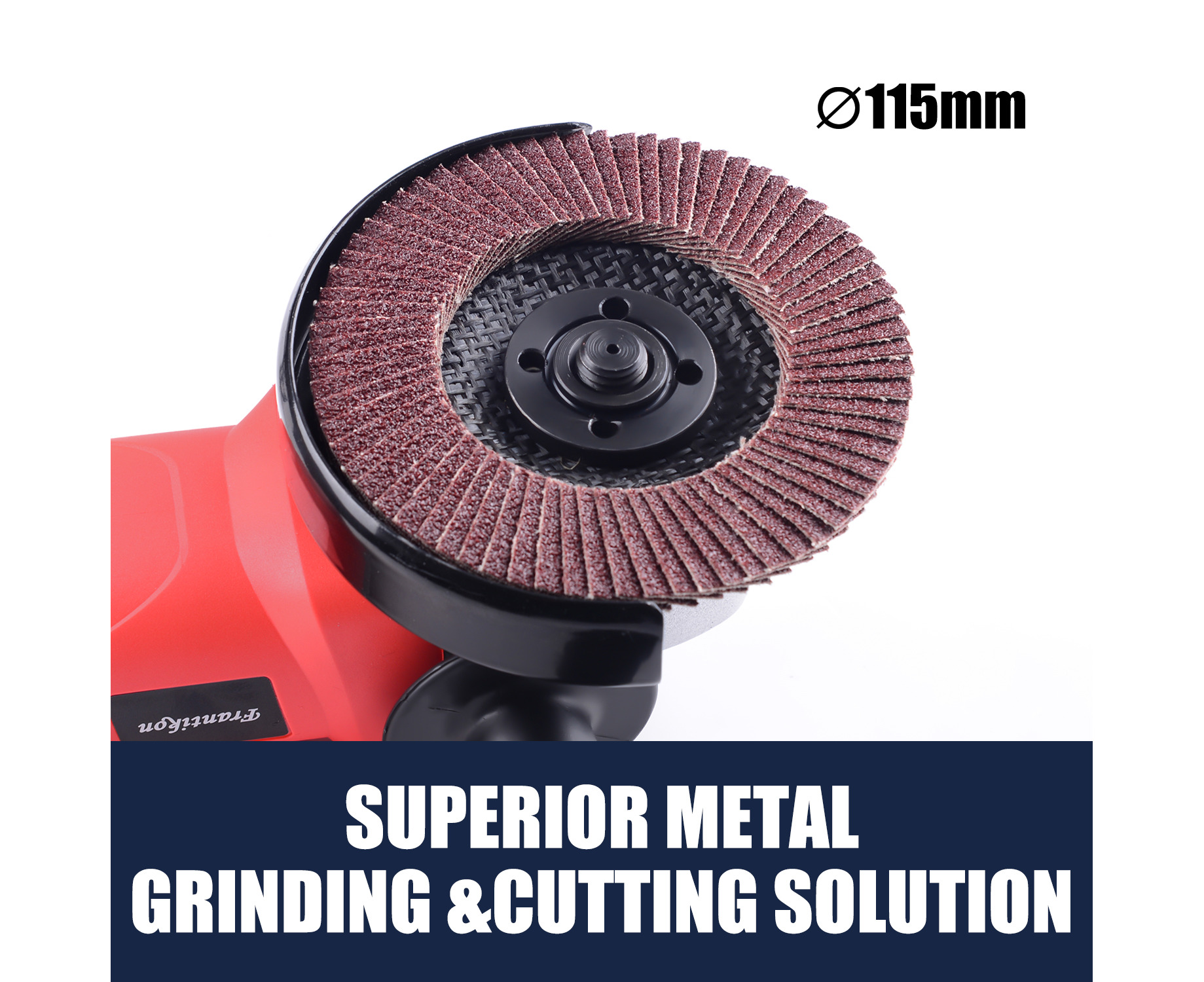 115mm Angle Grinder 4.5" 500W Cutting Grinding Tool With Discs Safety ...