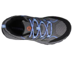 Merrell Girls' Moab II Low Lace Waterproof Hiking Shoes - Grey/Periwinkle