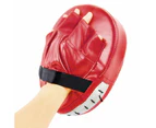 Red Boxing Glove Pad Home Gym MMA Muay Thai Fitness Equipment