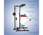 Power Tower - Power Rack - Lat Pulldown / Row Pulley / Chin Up Station / Dips