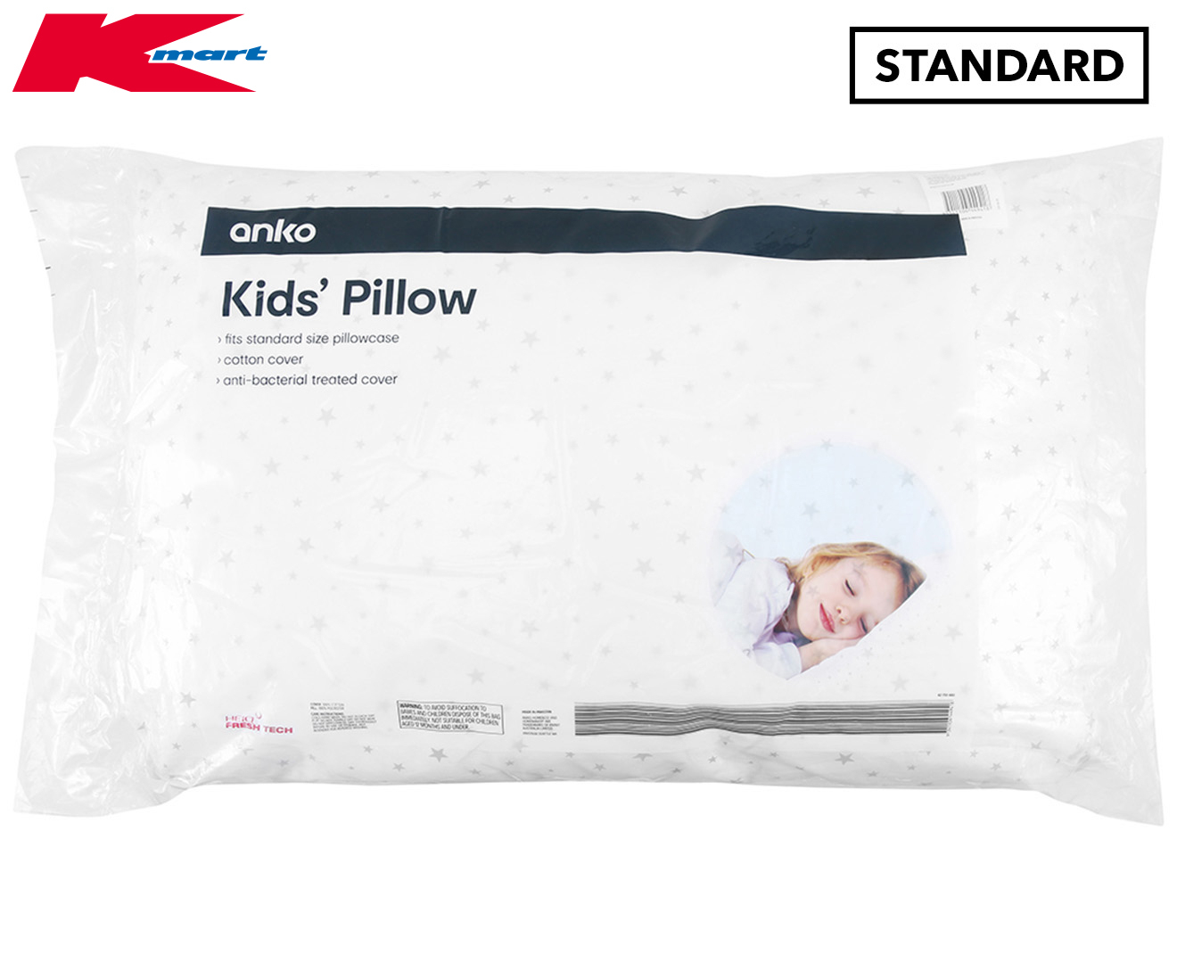 kmart bamboo memory foam pillow