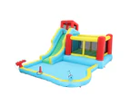 All In 1 Inflatable Water Park Water Slide Cannon Climbing Bouncer Castle