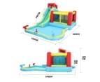 All In 1 Inflatable Water Park Water Slide Cannon Climbing Bouncer Castle 3