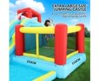 All In 1 Inflatable Water Park Water Slide Cannon Climbing Bouncer Castle 6