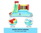 All In 1 Inflatable Water Park Water Slide Cannon Climbing Bouncer Castle 9