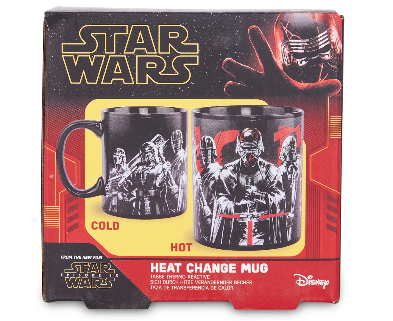 Paladone 300ml Star Wars Ep9 Heat Change Mug Gift Coffee/Chocolate Drinking Cup