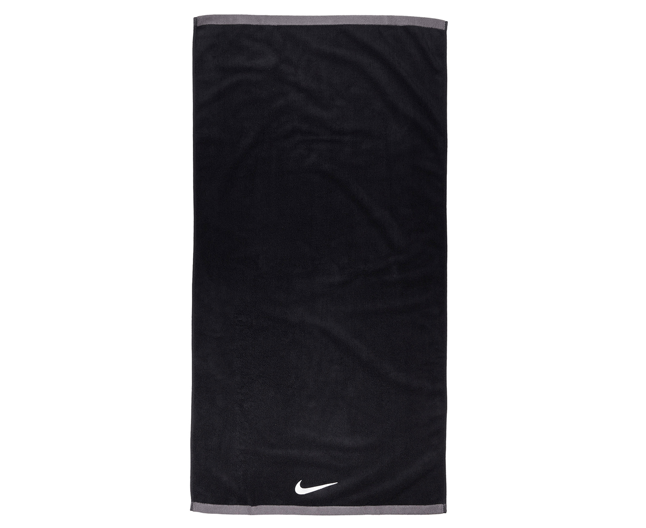 Nike Large Fundamental Towel - Black/White | Catch.com.au