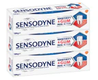 3 x Sensodyne Sensitivity & Gum Dual Action Toothpaste Original 100g