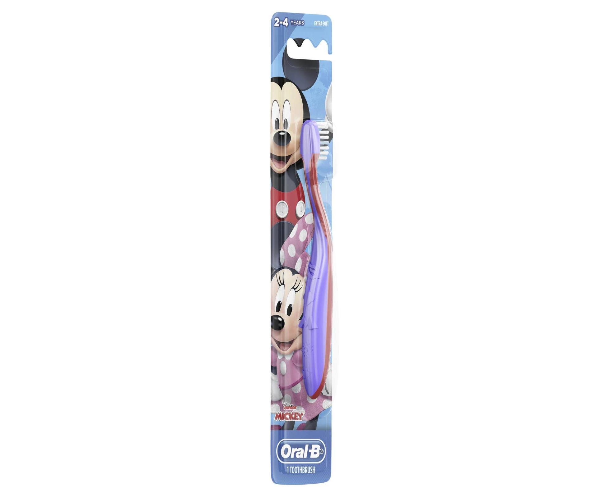 Oral B Kids Stages 2 Mickey Mouse 2-4 Years Toothbrush