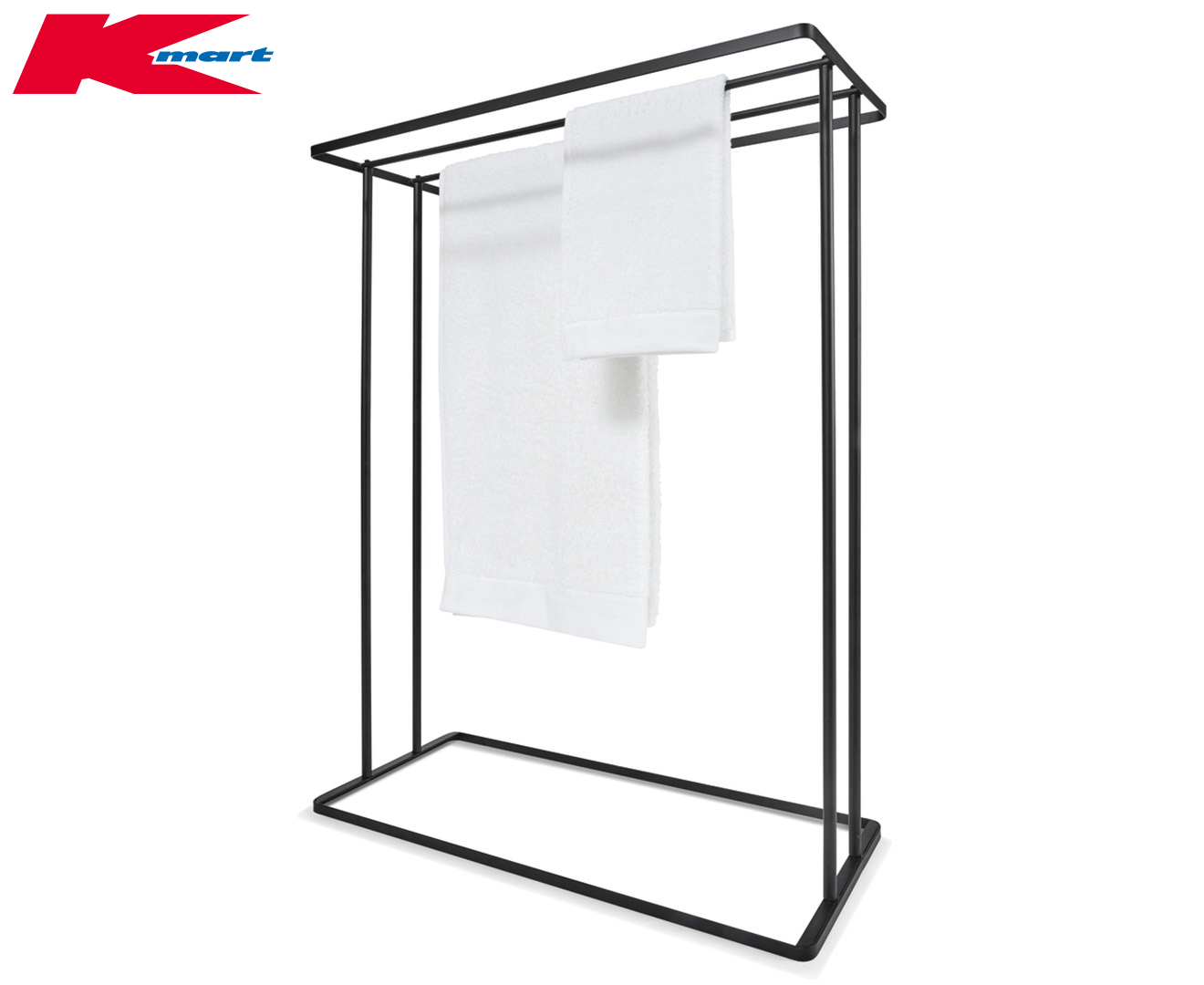 Anko by Kmart Towel Rack - Black | Catch.com.au