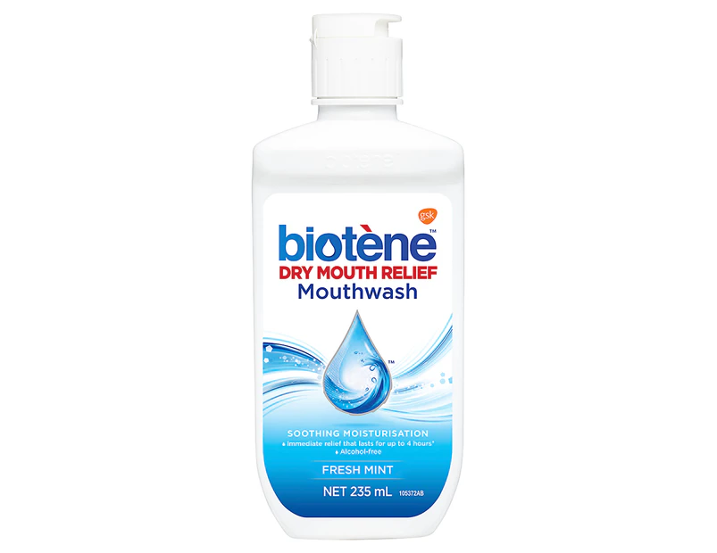 Biotene Dry Mouth Relief Mouthwash Fresh Mint 235mL