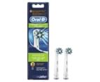 Oral B Cross Action Brush Heads x 2 5