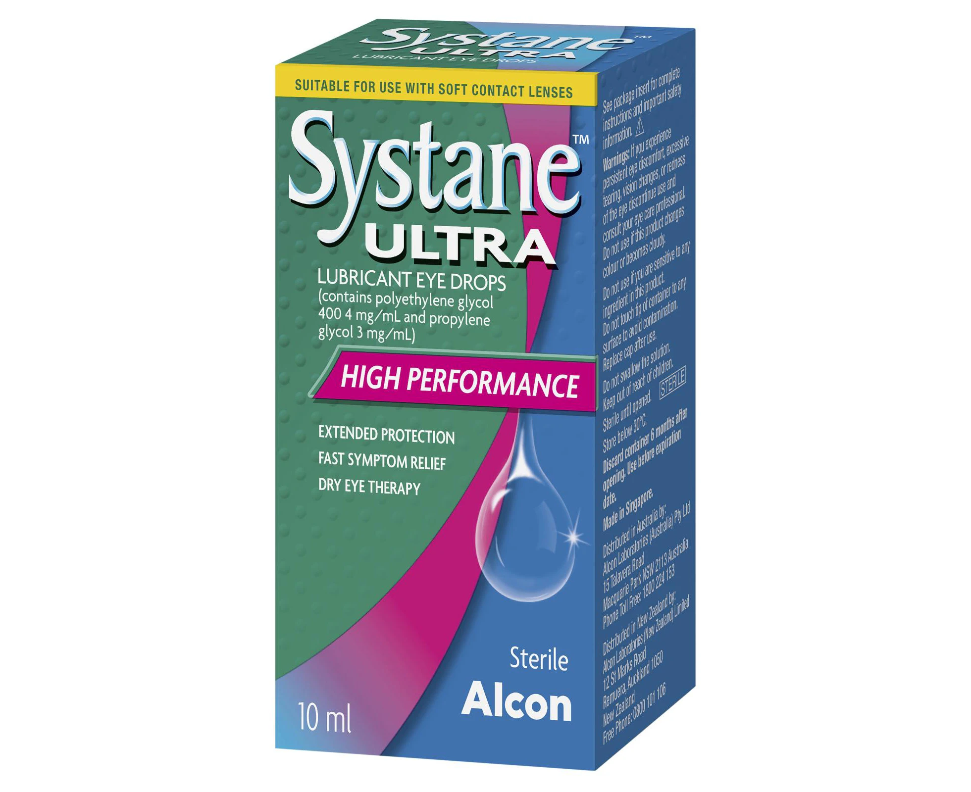 Systane Ultra Lubricating Eye Drops 10mL