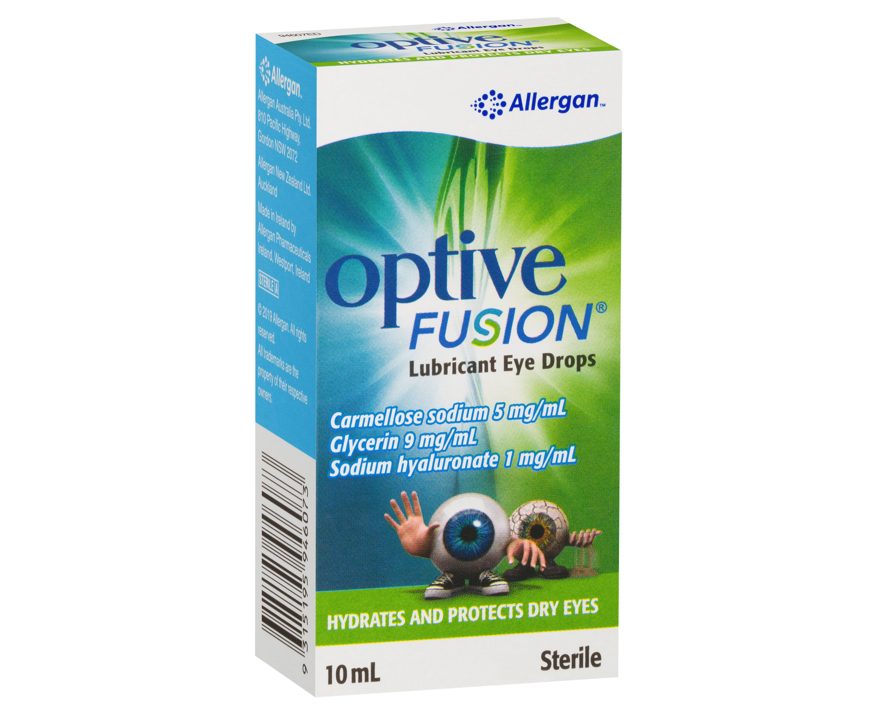 Optive Fusion Lubricant Eye Drops 10mL