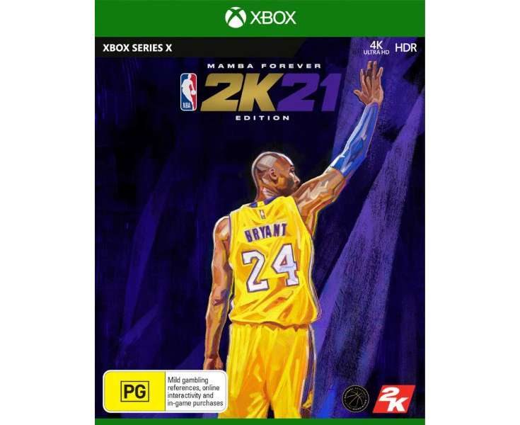 NBA 2K21 Mamba Forever Edition (Xbox Series X)