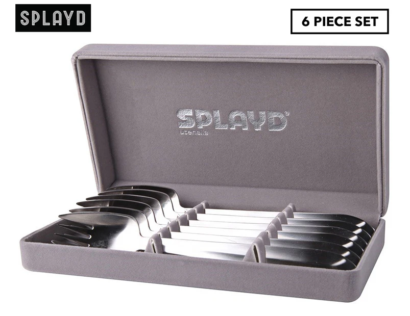 Splayd 6-Piece Luxury Satin Finish Cutlery Set
