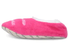 Slumbies Women's Prosecco Simply Pairables / Slippers - Pink