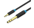 3.5mm to 6.5mm 1/4 inch Stereo Amplifier Guitar Cable Audio Lead 0.5M-10M length