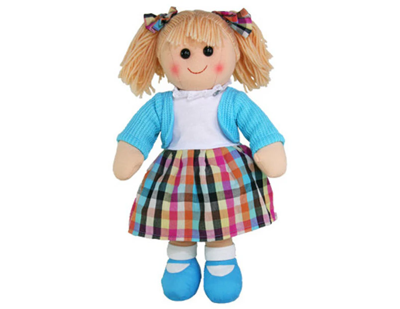 Hopscotch Lovely Soft Rag Doll ELOISE Girl Dressed Doll Large 35cm