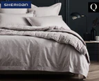Sheridan Wykeham Queen Bed Tailored Quilt Cover - Driftwood