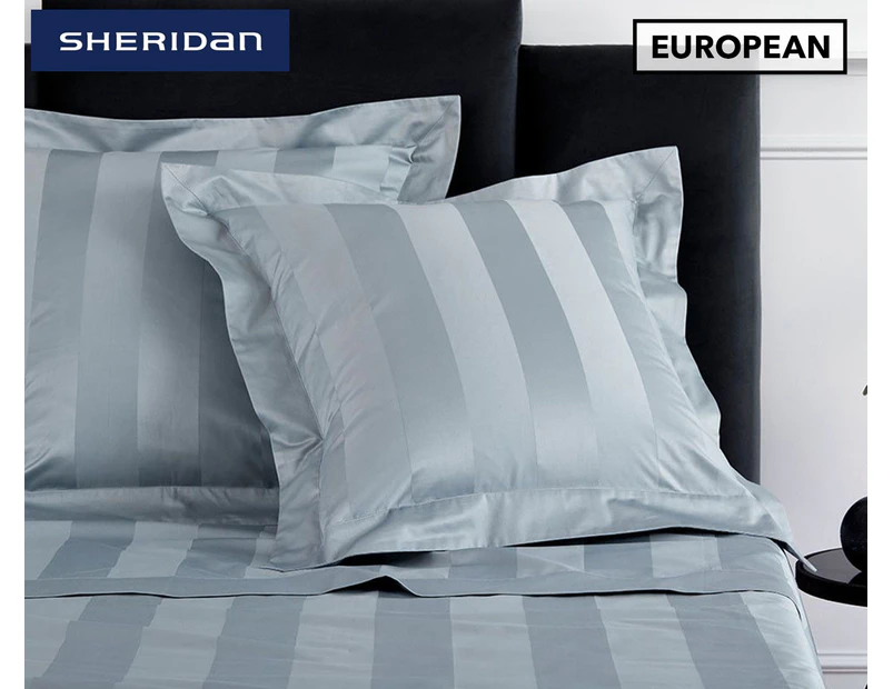 Sheridan 65x65cm Masterson Tailored European Pillowcase - Cadet
