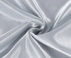CleverPolly Satin Pillowcase Twin Pack - Silver