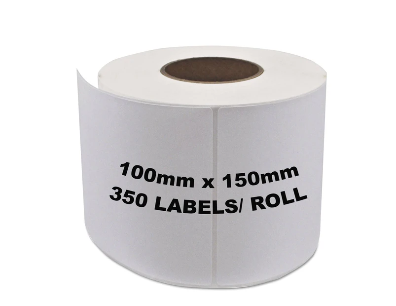 Zebra & All Direct Thermal Printer Compatible Labels 100mm X 150mm 350 Labels/roll - 54 Rolls (save 39%)