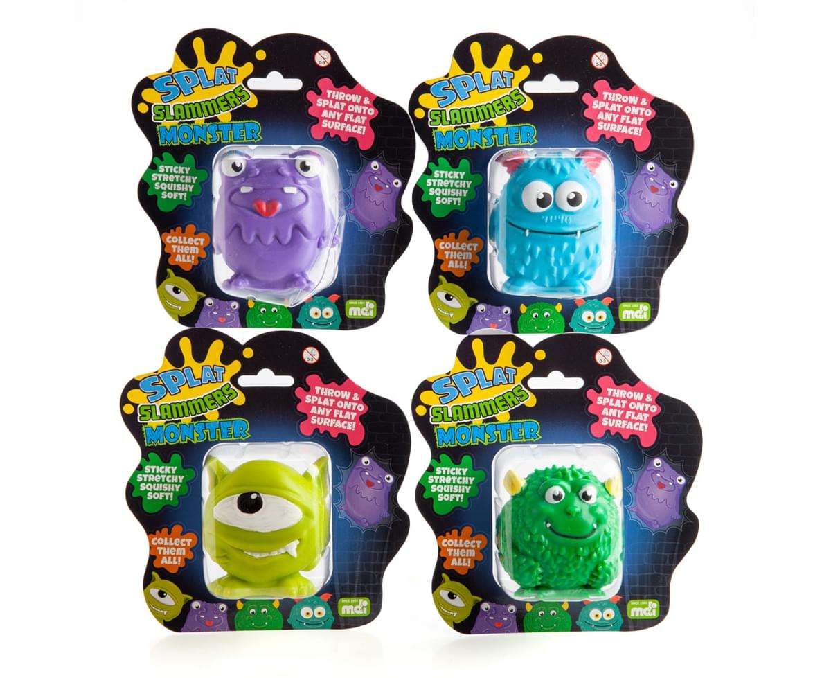 1 Random Color Per Order SPLAT ALIEN Splat Ball Squishy Stress Toy 