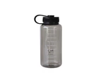 h2 hydro2 Fit Thirst Wide Mouth Water Bottle 1L Grey