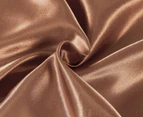 CleverPolly Satin Pillowcase Twin Pack - Rust