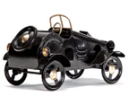 Willow & Silk 23cm Vintage Car - Black