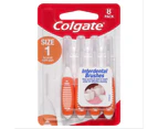 Colgate Size 1 Interdental Brushes 8 Pack