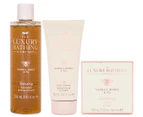 The Luxury Bathing Company by Grace Cole 3-Piece Trio Of Delights Gift Set For Women - Vanilla, Honey & Fig