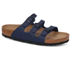 Birkenstock Unisex Florida Regular Fit Sandals - Blue