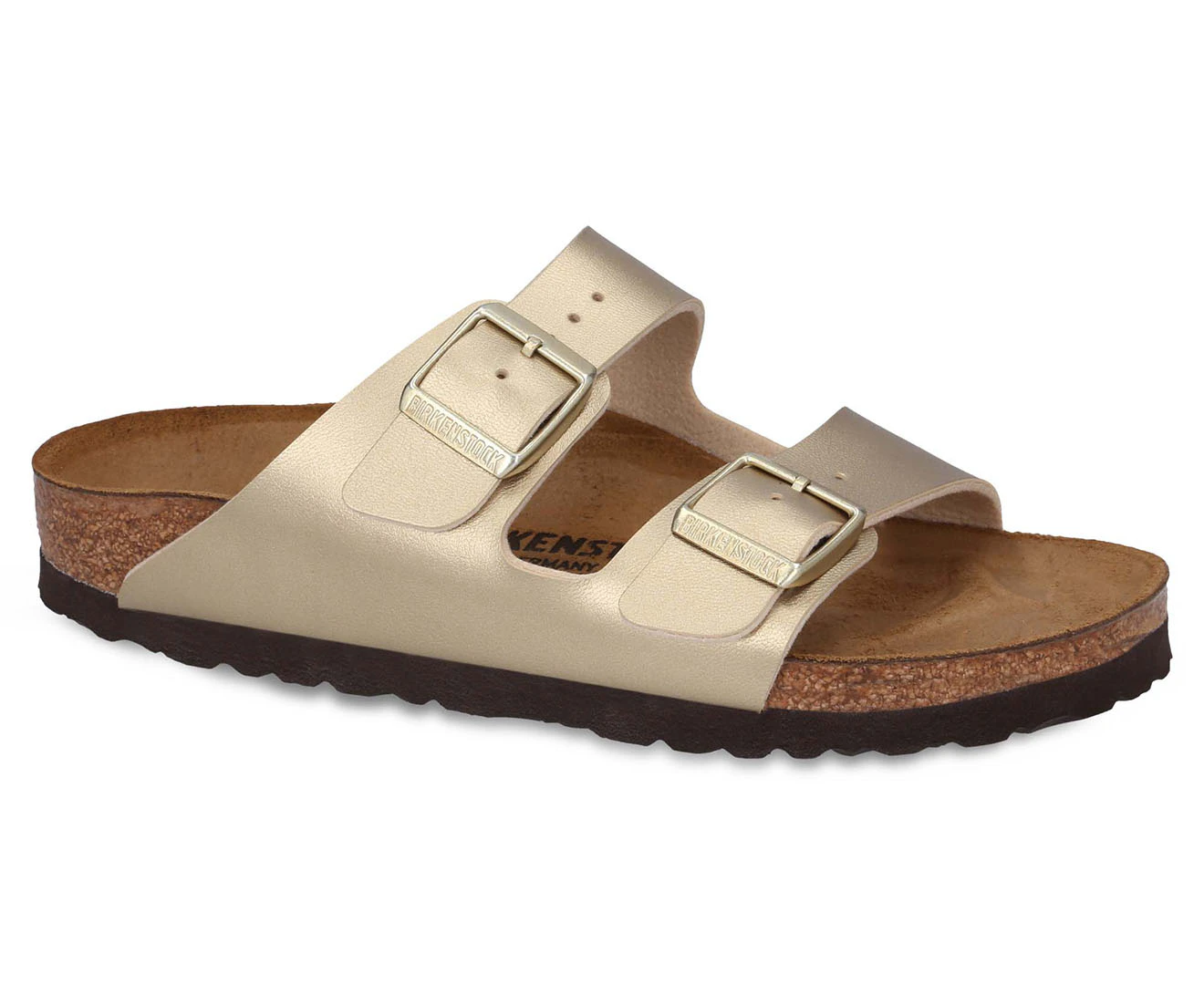 Birkenstock Women's Arizona BS Narrow Fit Sandals - Gold