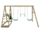 Lifespan Kids Winston 3-Station Timber Swing Set w/ Slide