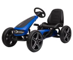 Mercedes Benz Pedal Go Kart - Blue/Black