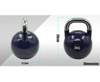 20kg Pro Competition Grade Steel Kettlebell Weight - Gym Use - SINGLE ONE