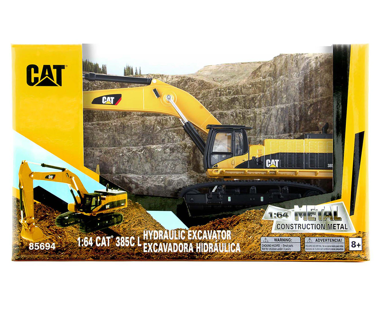 CAT Caterpillar 385C L Hydraulic Excavator 1:64 Diecast Vehicle