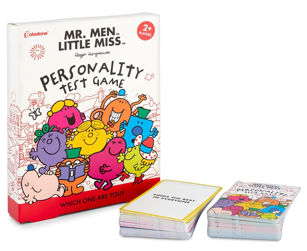 Mr Men And Little Miss Personality Test Game **NEW** 