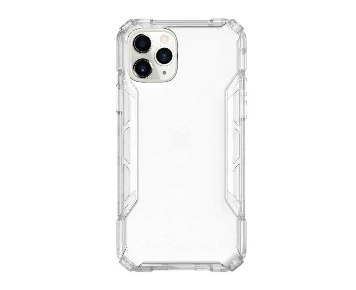 Element Case Rally 10/65 High Impact Protection Case For iPhone 11 Pro - Clear