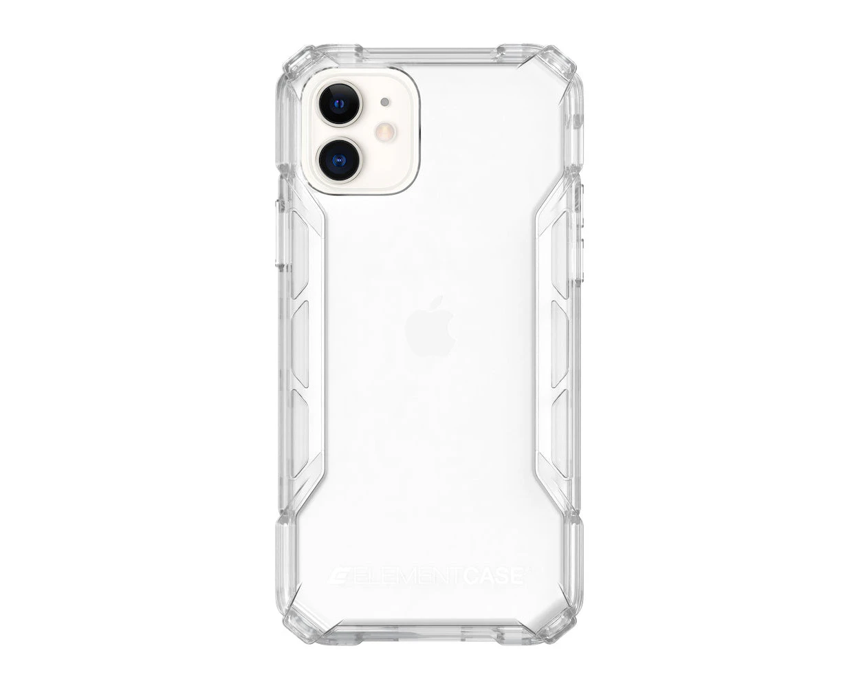 Element Case Rally 10/65 High Impact Protection Case For iPhone 11 - Clear