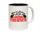 Funny Mugs - Fitness Instructor Youre Looking Awesome Novelty Birthday Gift Present Christmas Coffee Cup