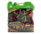 The Corps! Elite Big Battle Base Playset 104 Pieces - Green