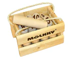 Molkky Wood Throwing Game Outdoor Play