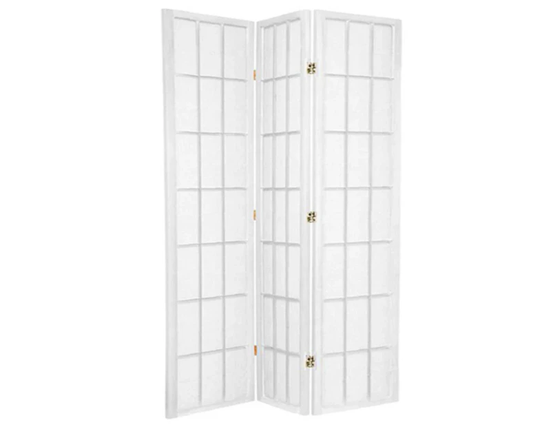 Shoji Room Divider Screen White 3 Panel