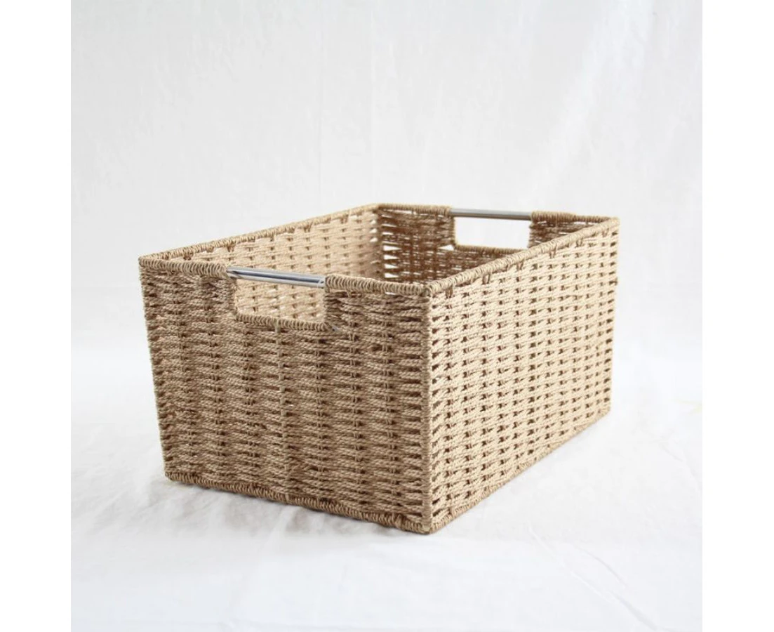 Chattel Storage Basket Beige Medium